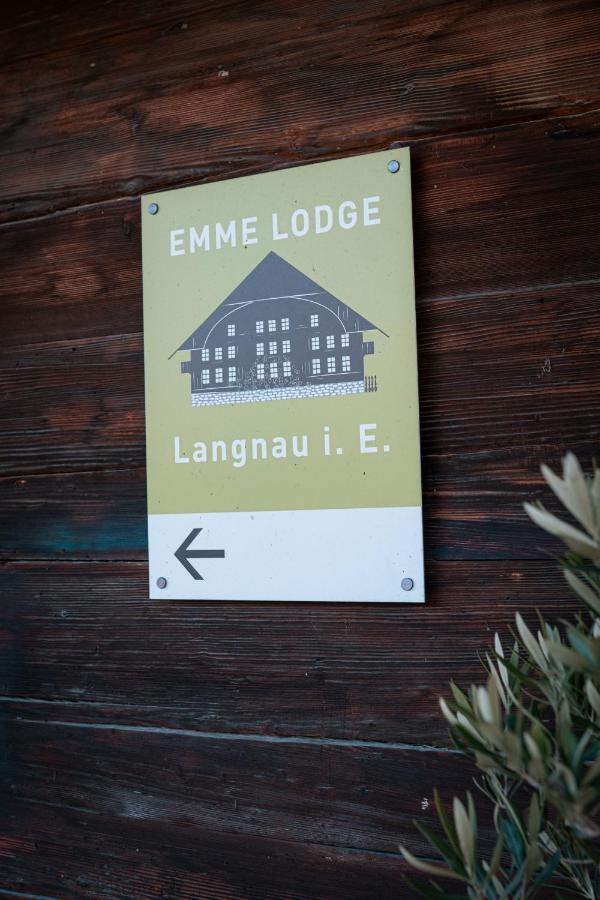 Emme Lodge Langnau Exteriör bild